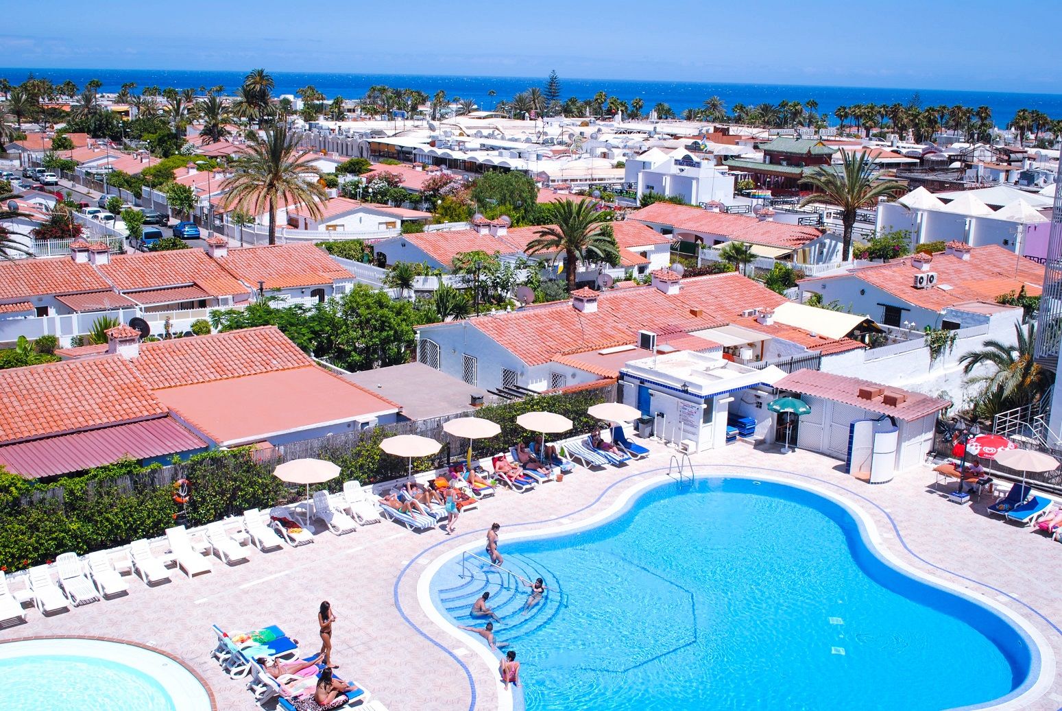 Apartamentos Tamaran Playa del Inglés Exteriér fotografie