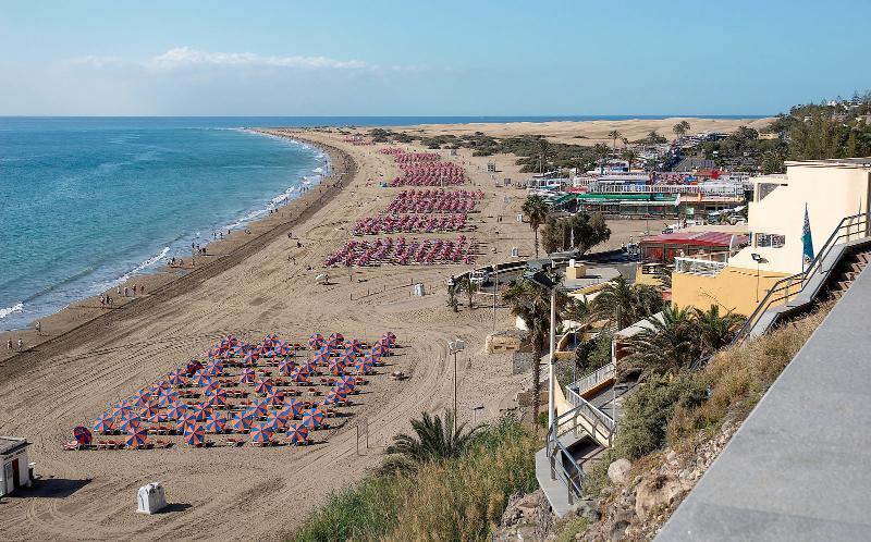 Apartamentos Tamaran Playa del Inglés Exteriér fotografie